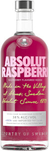 Absolut Raspberry 38% Ltr
